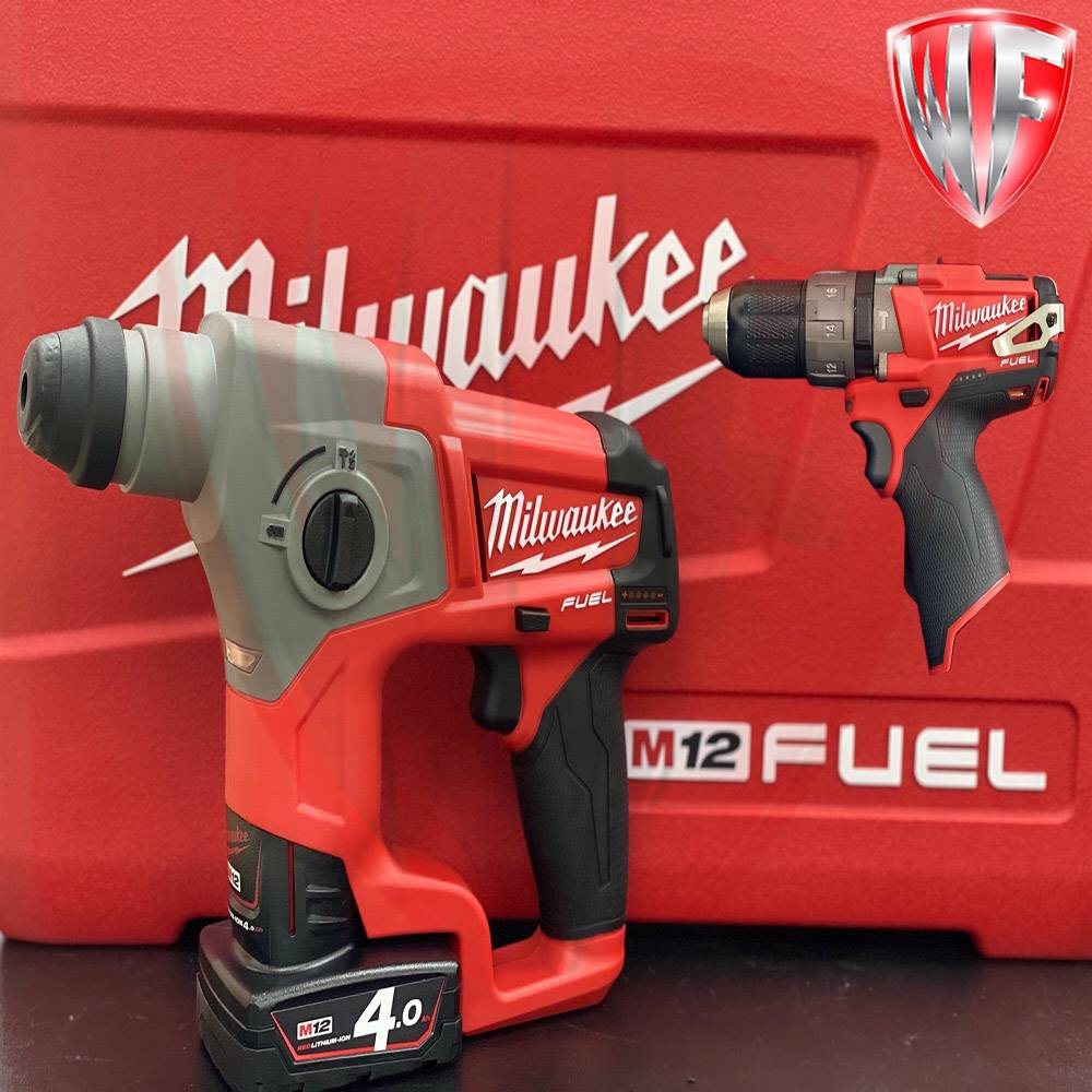 MILWAUKEE M12 CH 402C Fuel 13mm Rotary Hammer SDSPLUS